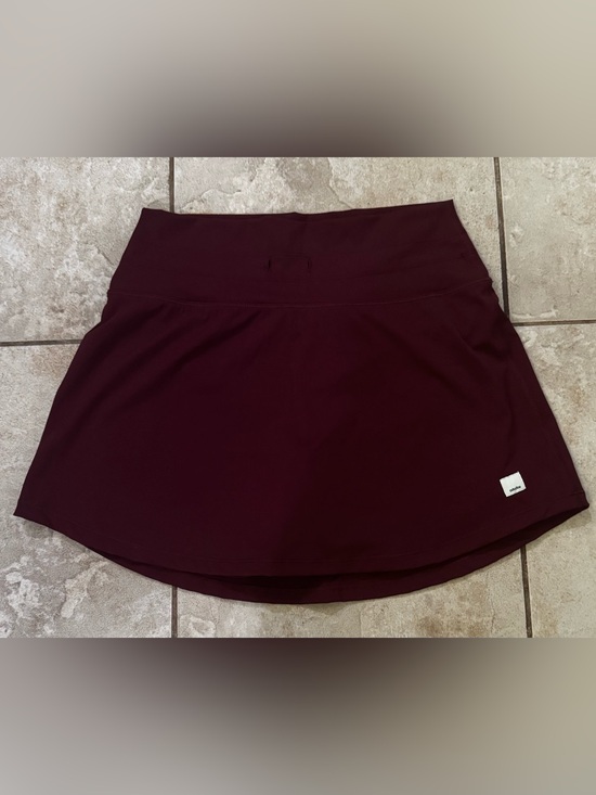 Ododos Pants - ODODOS Burgundy Athletic Tennis Running Skort Skirt Size Small